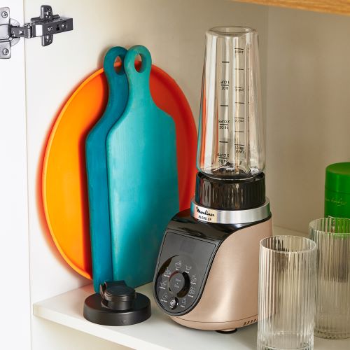Moulinex Blend Up On The Go, Personal Blender,1000W, 0.7L, 8 Automatic programs + Pulse - LM190AF0 + Tefal Travel Mug Classic 0.36L, Red - N2020410 Moulinex Blend Up On The Go, Personal Blender,1000W, 0.7L, 8 Automatic programs + Pulse - LM190AF0 + Tefal Travel Mug Classic 0.36L, Red - N2020410